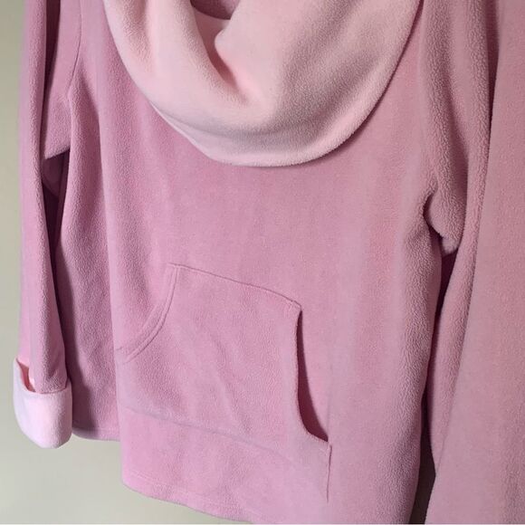 SALE!  Super Soft Cowl-Neck Pajamas in Pink - 2 Piece Set - Size Large - Picture 12 of 16